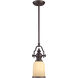 Pittsburgh 1 Light 6 inch Oiled Bronze Mini Pendant Ceiling Light