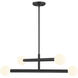 Lumenfold LED Globe ChandelierLumenfold LED 30 inch Matte Black Chandelier Ceiling Light