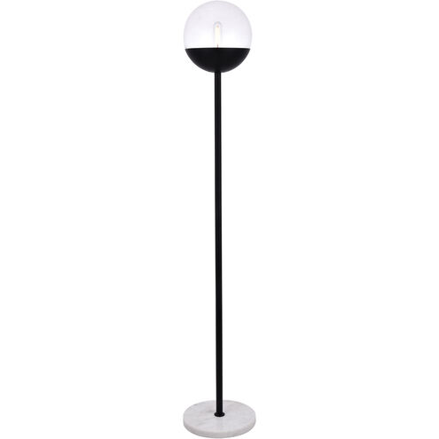 Oyster Bay 62 inch 40 watt Black Floor Lamp Portable Light
