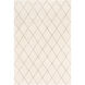 Chester 90 X 60 inch Ivory Rug, Rectangle