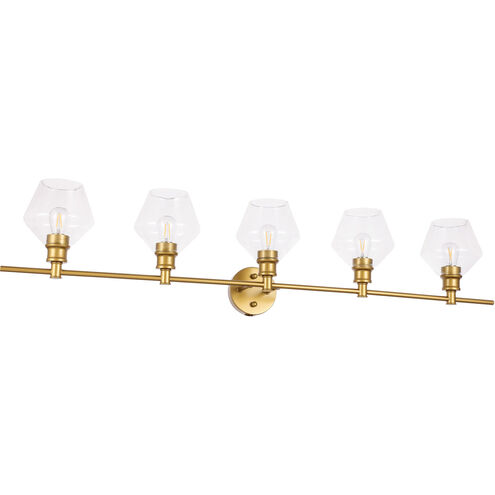 Rochester 5 Light 47 inch Brass Wall sconce Wall Light