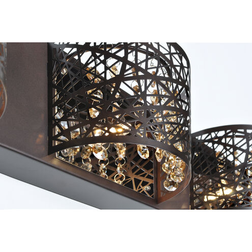 Troy 2 Light 15.75 inch Bronze Bath Vanity Light Wall Light