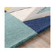 Carmel 72 X 48 inch Blue Rug, Rectangle