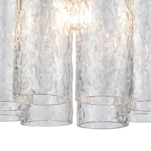 Palmerton 1 Light 10 inch Polished Chrome with Clear Mini Pendant Ceiling Light