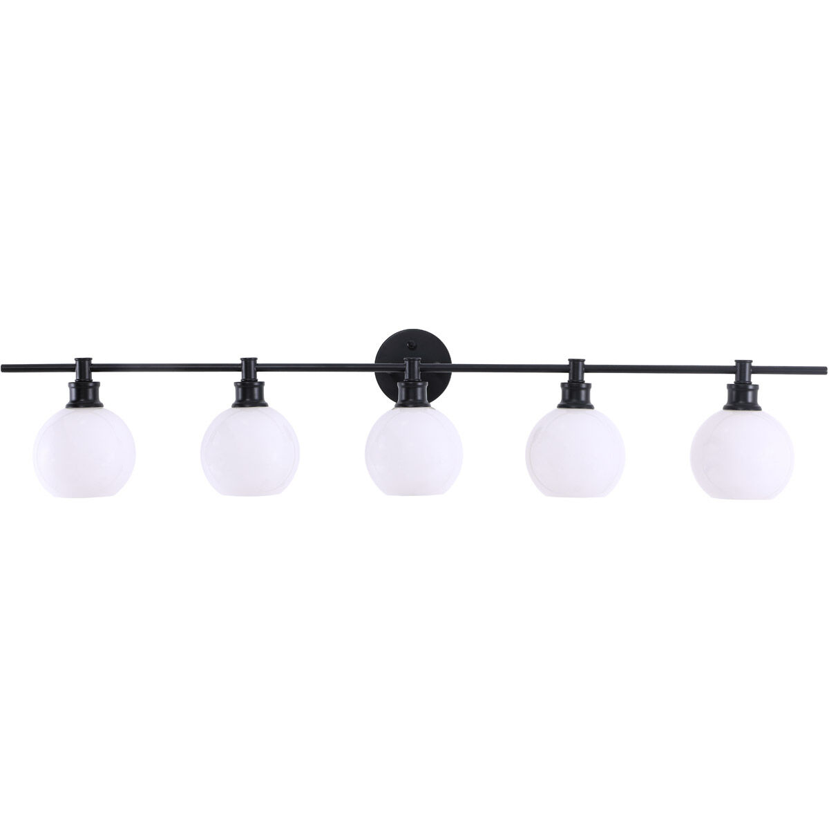 Syracuse 5 Light 47 inch Black Wall sconce Wall Light