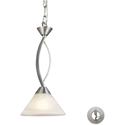 Middletown 1 Light 7 inch Satin Nickel Mini Pendant Ceiling Light