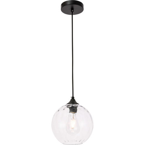 Womelsdorf 1 Light 8 inch Black Pendant Ceiling Light