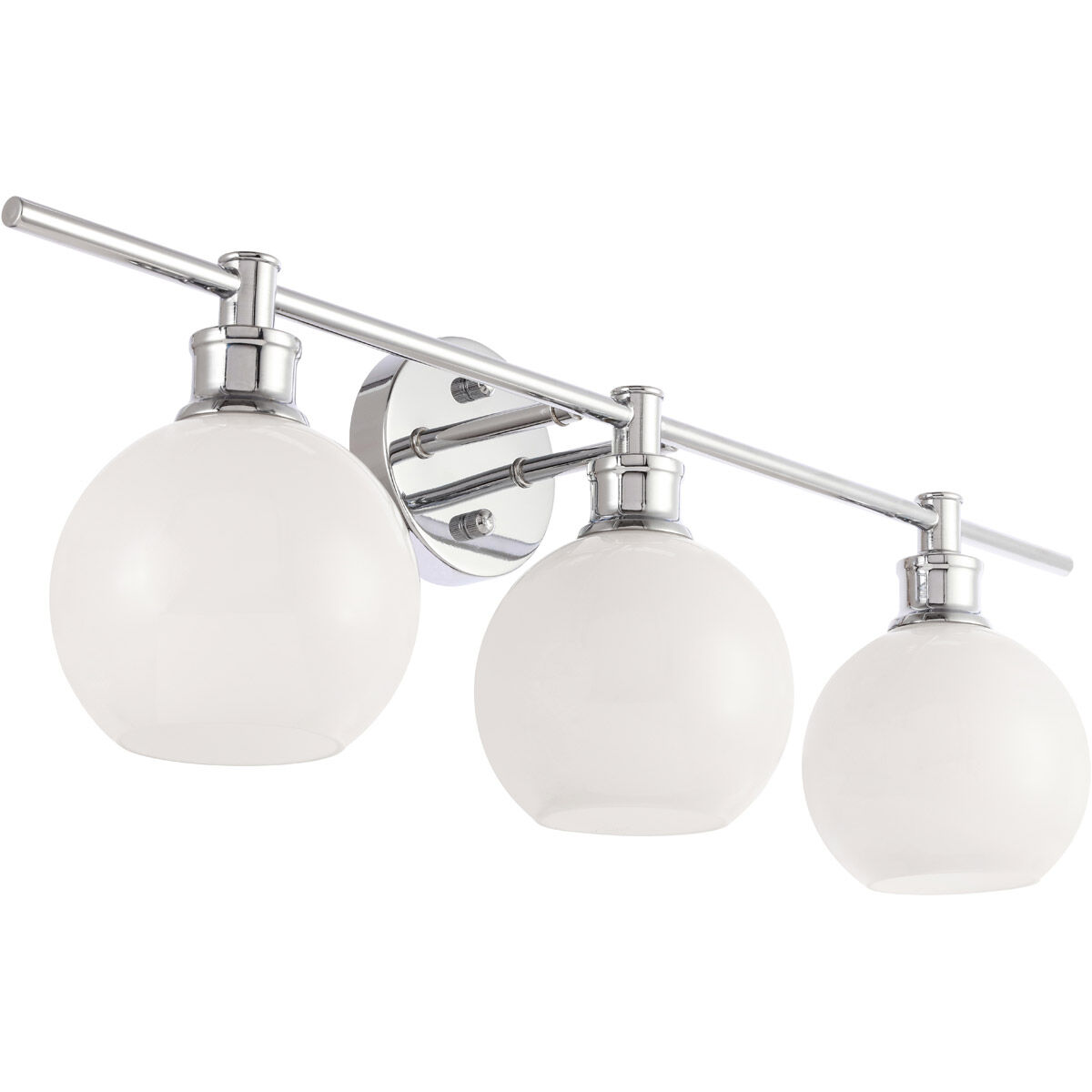 Syracuse 3 Light 28 inch Chrome Wall sconce Wall Light