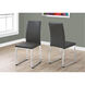 Plymouth Grey Dining Chair, 2-Piece Set