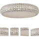 Ruscomb 4 Light 13 inch Polished Chrome Flush Mount Ceiling Light