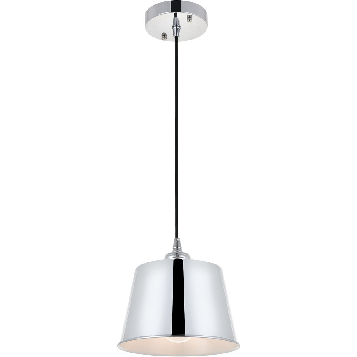 Dickinson 1 Light 7.9 inch Chrome Pendant Ceiling Light