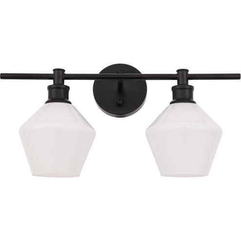 Rochester 2 Light 19 inch Black Wall sconce Wall Light
