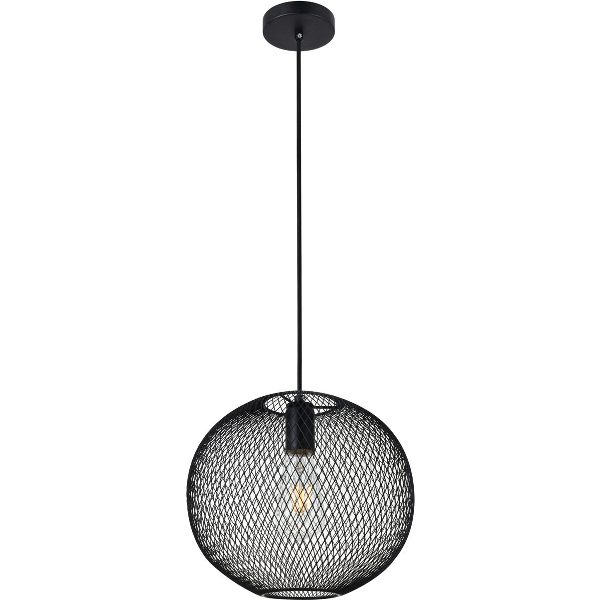 Marbletown 1 Light 11 inch Black Pendant Ceiling Light