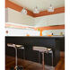 Warminster LED 5 inch Satin Nickel with Clear Mini Pendant Ceiling Light
