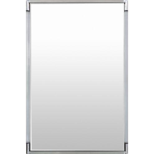 Elizabethville 39.37 X 27.56 inch Silver Mirror, Rectangle