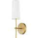 Brandywine 1 Light 5 inch Brass Wall sconce Wall Light