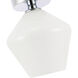 Rochester 1 Light 8 inch Chrome Flush Mount Ceiling Light