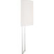 Pomfret Sconce Wall Light in Polished Nickel