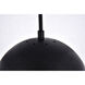 Oyster Bay 1 Light 10 inch Black Pendant Ceiling Light