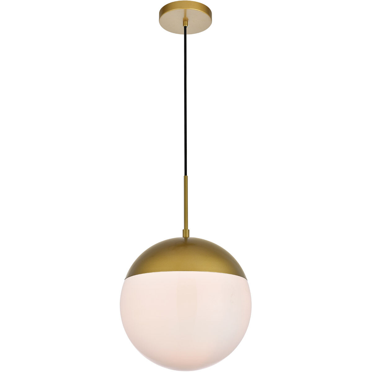 Oyster Bay 1 Light 12 inch Brass Pendant Ceiling Light