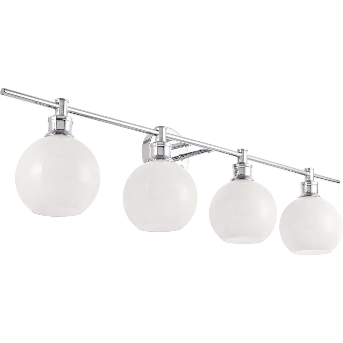 Syracuse 4 Light 38 inch Chrome Wall sconce Wall Light