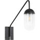 Malta 1 Light 5 inch Black Wall sconce Wall Light