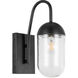 Malta 1 Light 4.8 inch Black Wall sconce Wall Light