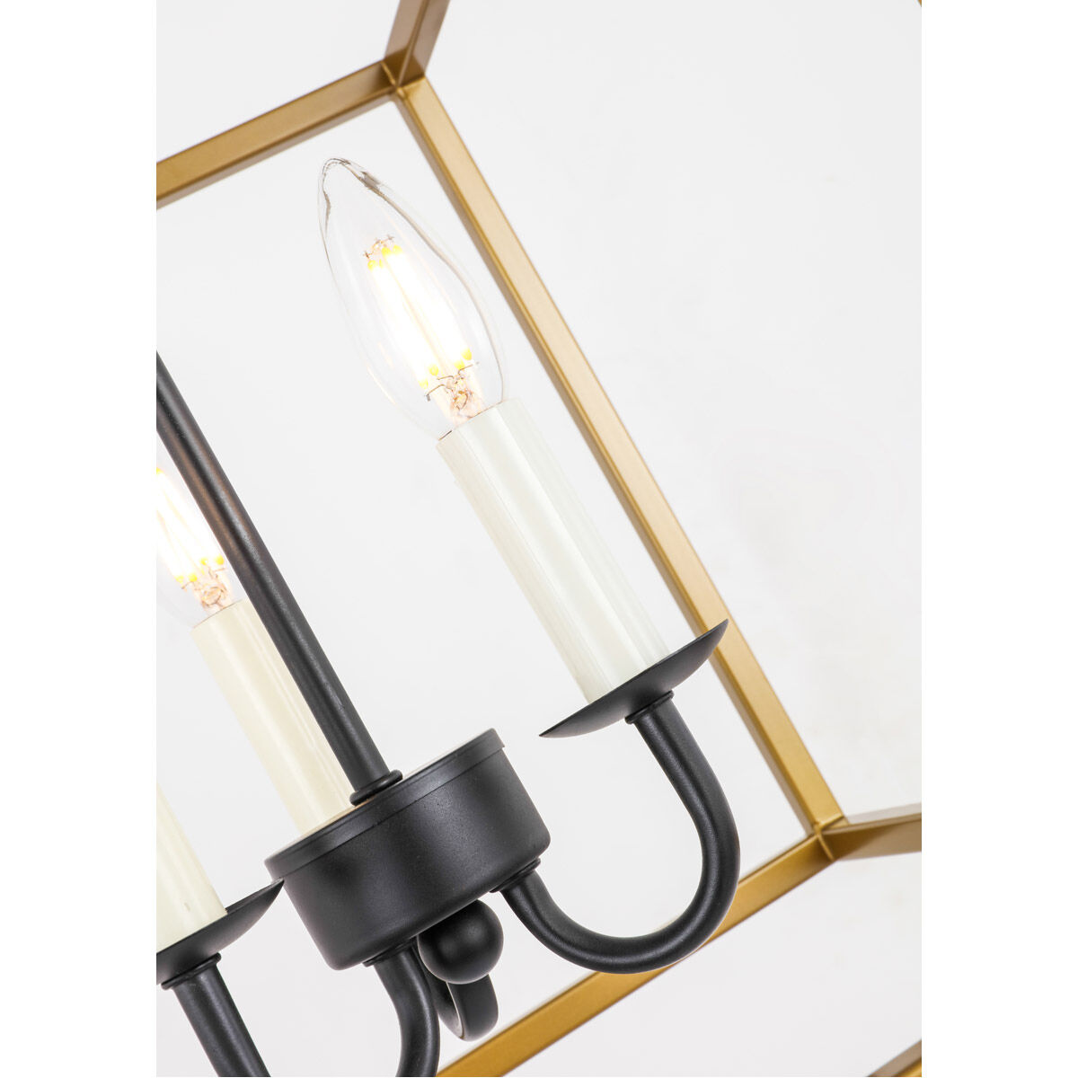 Oyster Bay 3 Light 12 inch Brass and Black Pendant Ceiling Light