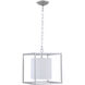 Franklin 1 Light 12 inch Vintage Silver Pendant Ceiling Light