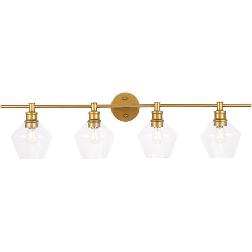 Rochester 4 Light 38 inch Brass Wall sconce Wall Light