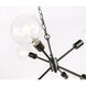 Charleston 6 Light 16 inch Black Pendant Ceiling Light