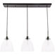 Genesee 3 Light 11 inch Black Pendant Ceiling Light