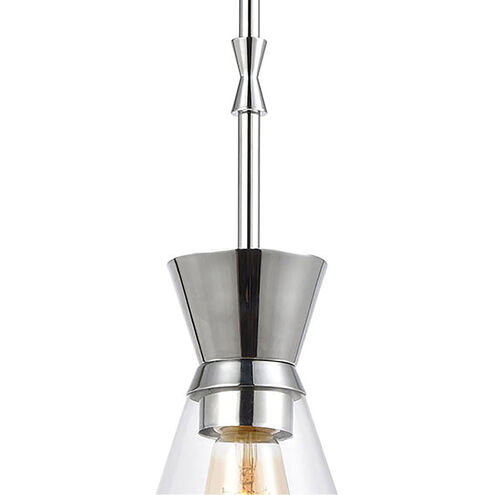 Pomfret 1 Light 6 inch Polished Chrome Mini Pendant Ceiling Light