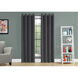 Swatara Grey Curtain Panel, 2-Piece Set