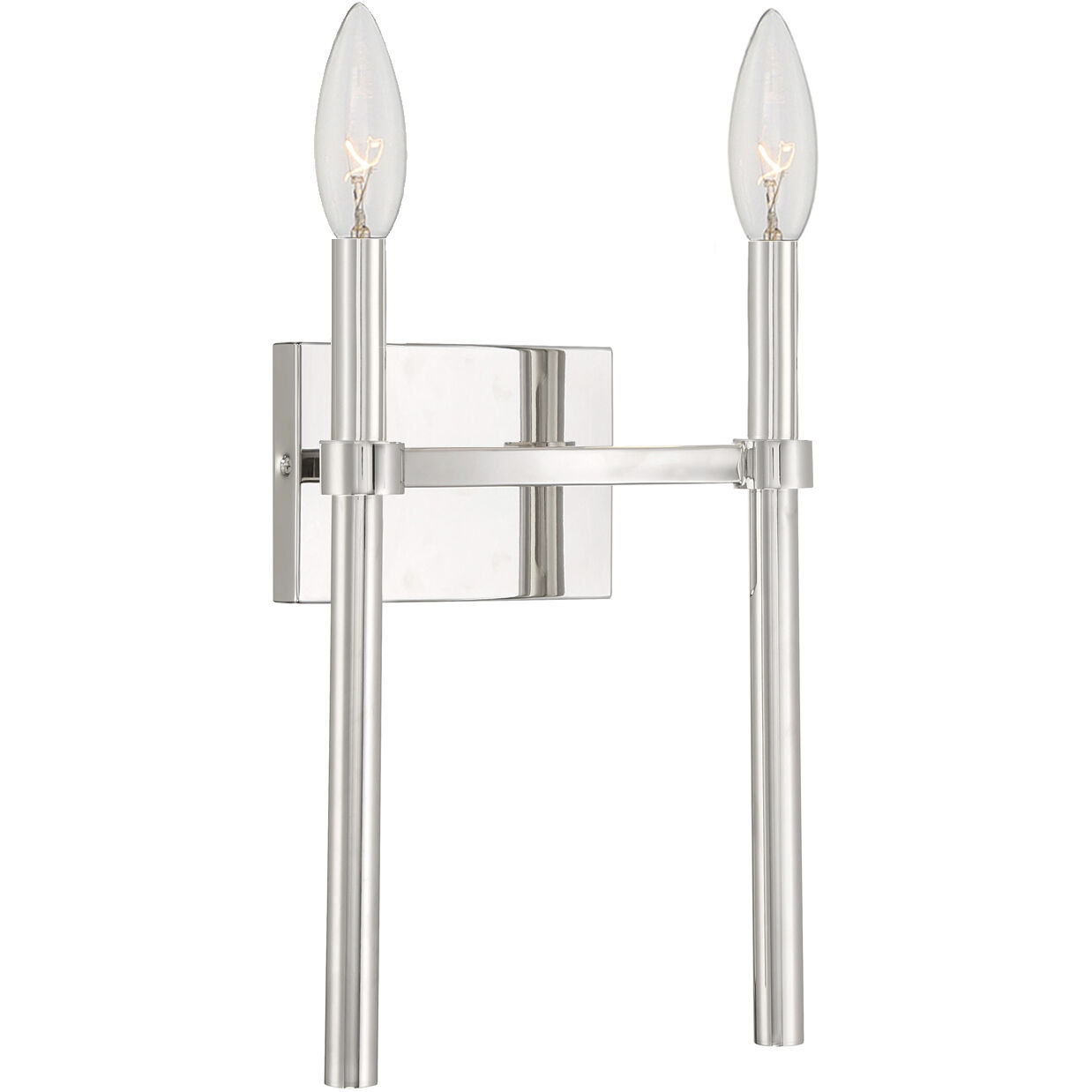 Englewood Sconce Wall Light in Polished Nickel