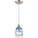 Goshen 1 Light 5 inch Satin Nickel Mini Pendant Ceiling Light