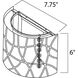 Troy LED 7.8 inch Bronze ADA Wall Sconce Wall Light