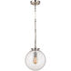 Malone 1 Light 11 inch Polished Nickel Mini Pendant Ceiling Light