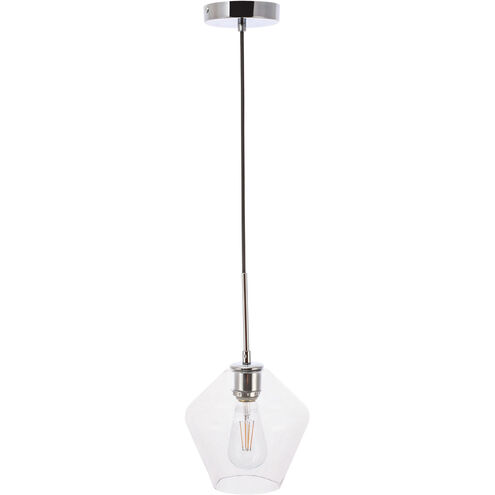 Rochester 1 Light 8 inch Chrome Pendant Ceiling Light