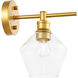 Rochester 1 Light 6 inch Brass Wall sconce Wall Light