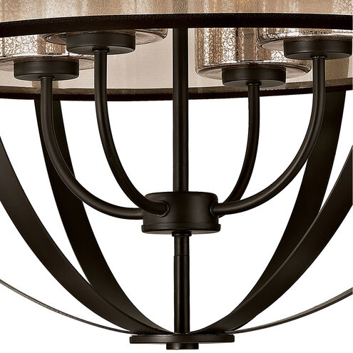 Mifflin 4 Light 24 inch Oil Rubbed Bronze Chandelier Ceiling Light