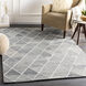 Chester 90 X 60 inch Light Gray Rug, Rectangle