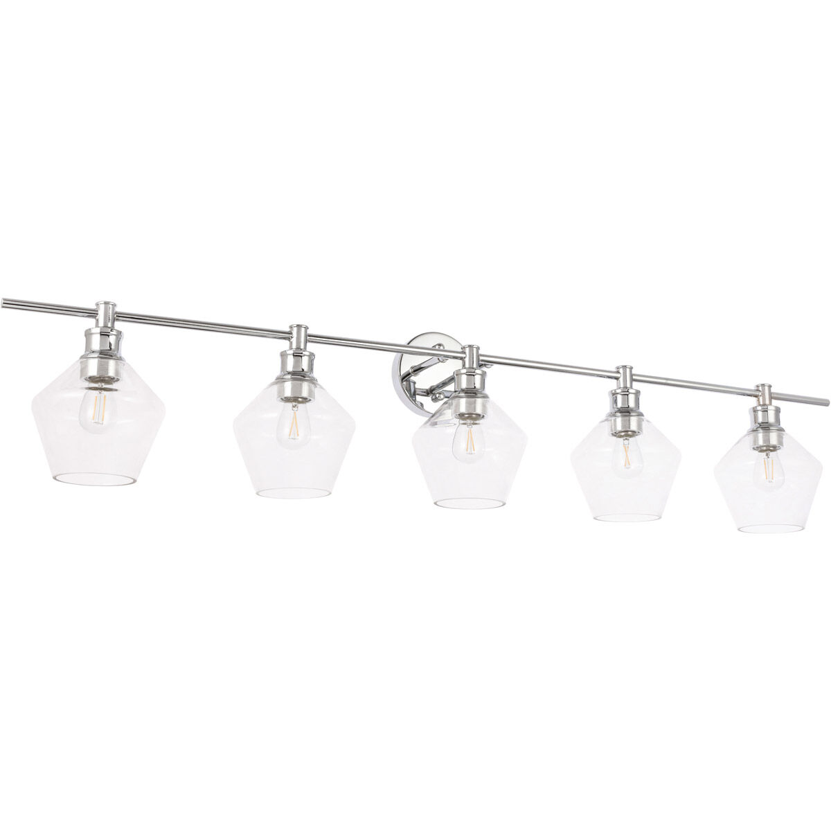 Rochester 5 Light 47 inch Chrome Wall sconce Wall Light