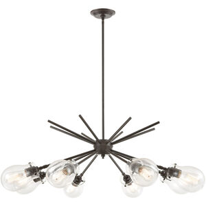 Johnstown 8 Light 40 inch Oil Rubbed Bronze Chandelier Ceiling Light