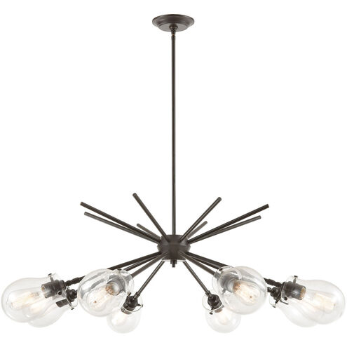 Johnstown 8 Light 40 inch Oil Rubbed Bronze Chandelier Ceiling Light