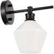 Rochester 1 Light 6 inch Black Wall sconce Wall Light