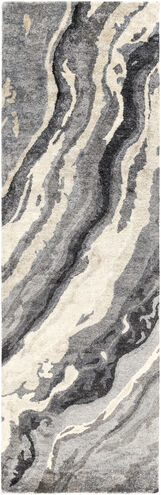 Albany 144 X 36 inch Charcoal Rug, Runner
