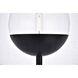Oyster Bay 62 inch 40 watt Black Floor Lamp Portable Light