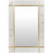 Sherrill 48 X 33 inch Gold Mirror, Rectangle