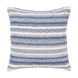 Hampden 20 X 20 inch Navy/Denim/White Pillow Cover, Square